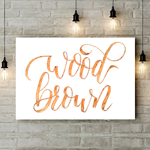 Wood Brown (A5)
