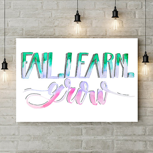 Fail. Learn. Grow. (A4)
