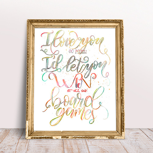 I Love You So Much I'd ... (A4)