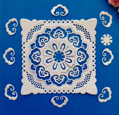 Dekorace, sada, 10 x 10 cm, (RAM 61)