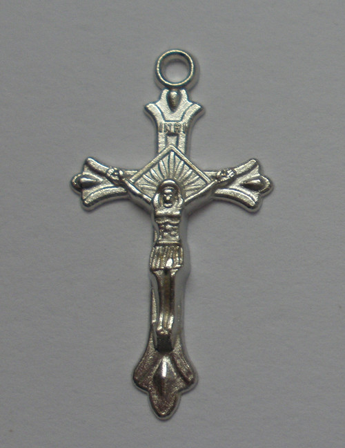 Křížek 17x31 mm, platina, 3 ks (Kr_1)