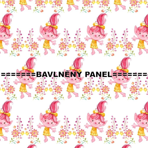 Bavlněná látka - panel 25 x 25 cm — foto 1