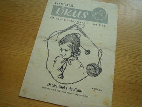 VKUS...dětská čapka "Mefisto" — foto 1