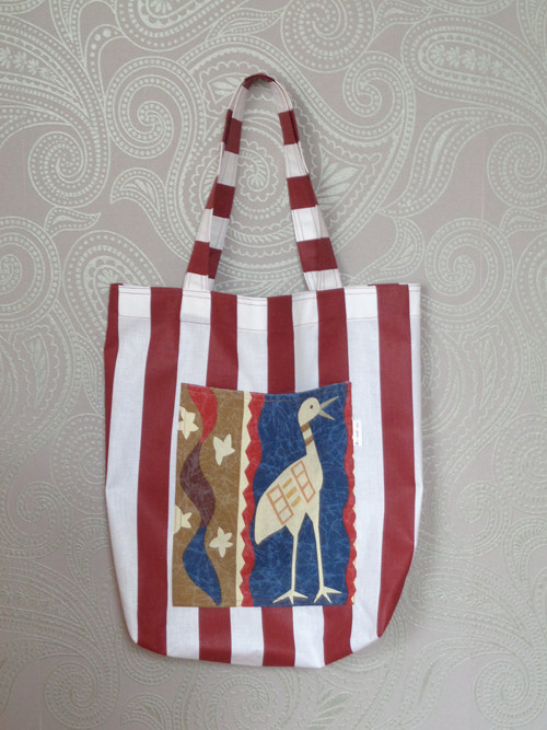 Nákupka s ptákem brodivým