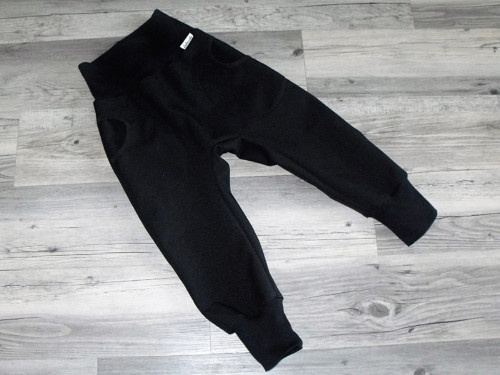 Softshellové kalhoty - Zimní softshell - Černé - — foto 1