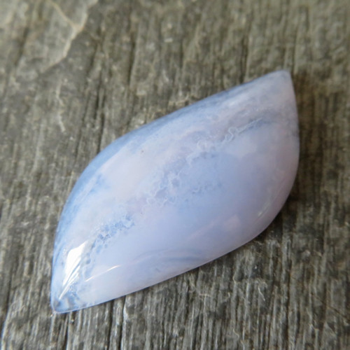 Modrý chalcedon Namibie, kabošon č. B4 — foto 1