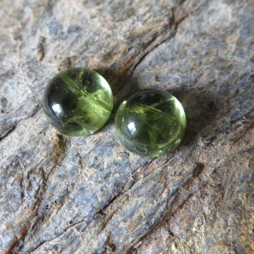 Přírodní olivín; pár č.3 — foto 1