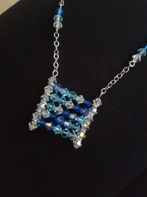 Náhrdelník Nebe - Swarovski - chirurgická ocel