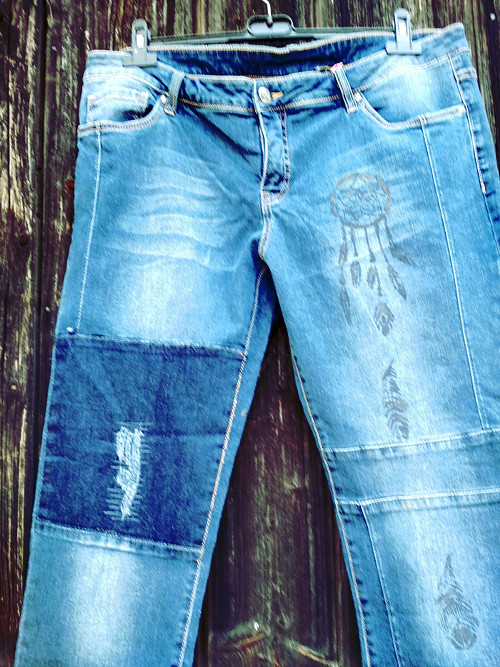 Jeans denim - indiánka — foto 1