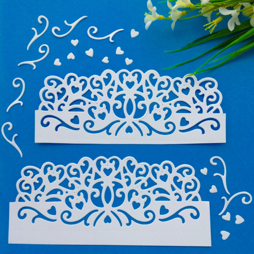 Dekorace 13,5 x 5,7 cm, (BOR 1)
