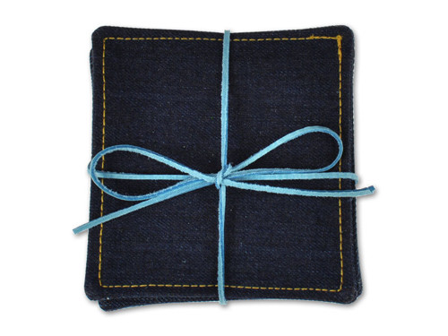 Podkafíčka 4 ks denim — foto 1
