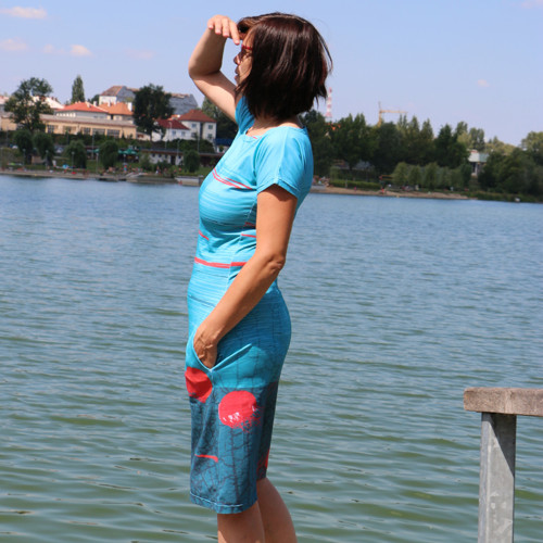 Šaty Červené medúzy — foto 1