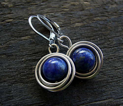 Lapis Lazuli v nerezu / nerez ocel — foto 1