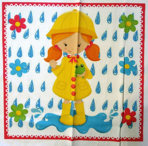 Bavlněná látka - panel 29 x 29 cm — foto 1