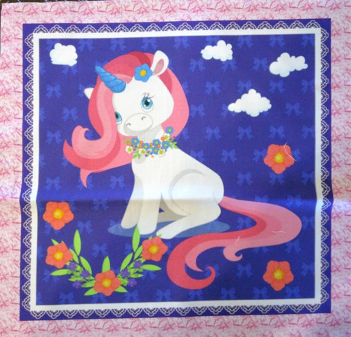 Bavlněná látka - panel 29 x 29 cm