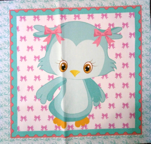 Bavlněná látka - panel 29 x 29 cm