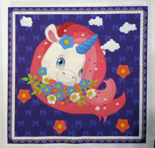 Bavlněná látka - panel 23 x 23 cm