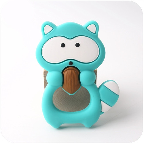 Kousátko silikonové MÝVAL 100mm (1ks) - turquoise