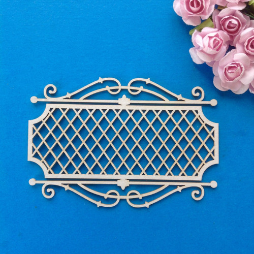 Dekorace 8,5 x 5,8 cm ,chipboard — foto 1
