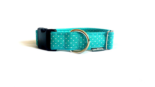 Obojek "Light blue Dots" 2,5cm — foto 1