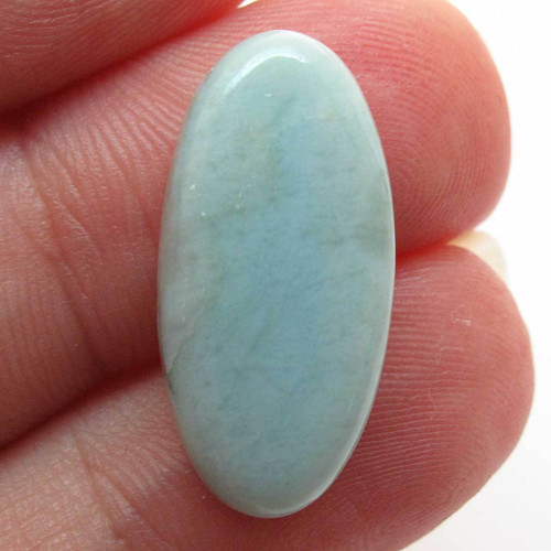 Kabošon larimar ovál 22,2mm REZERVACE — foto 1