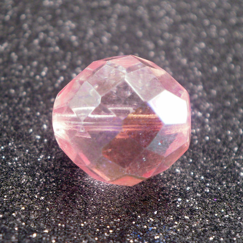 1ks České broušené ohňovky 16mm Rosaline AB
