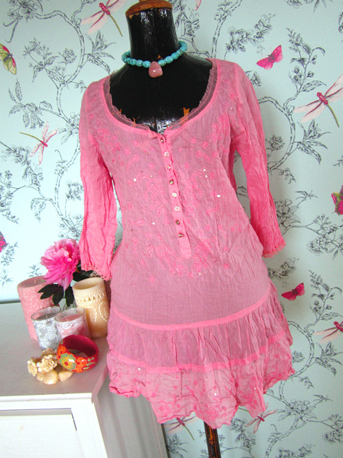 Tunika pink romantik — foto 1
