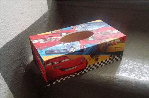 Krabice na papírové kapesníky - Cars 4