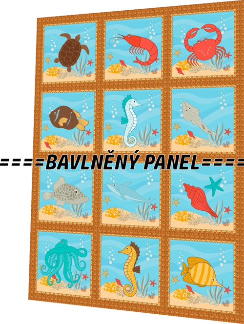 Bavlněný panel /i na pexeso/ 25 x 33 cm