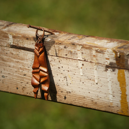 Dřevěné naušnice CXXIII. — foto 1