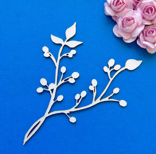 Dekorace 9 x 6,2 cm ,chipboard — foto 1
