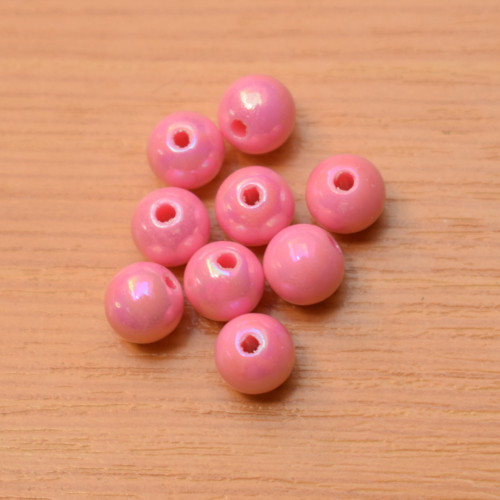 Akrylové korálky - 8mm - 20 kusů