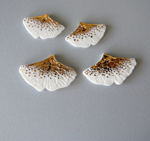 Ginkgo souprava se zlatem — foto 1