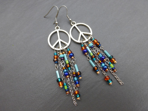 Hippie náušnice — foto 1
