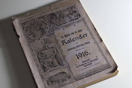 Kalendář rok 1916 — foto 1