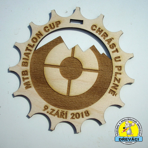MEDAILE MTB BIATLON 2018 rub + kompletace