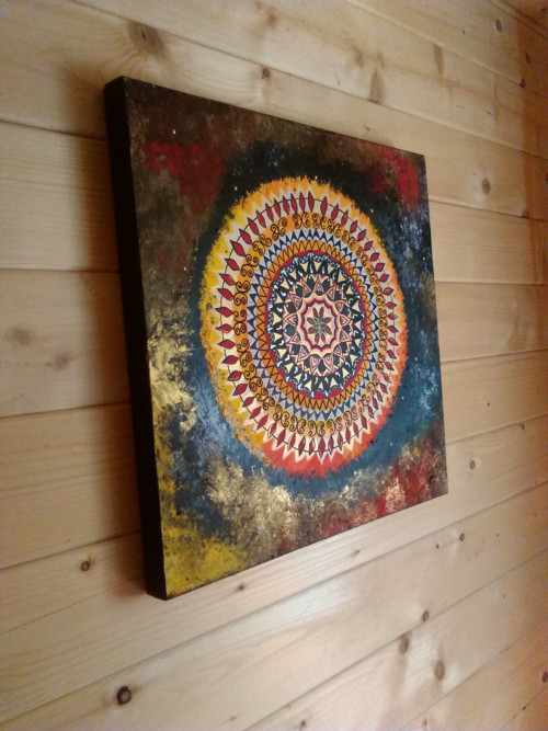 Mandala zapadajuceho slnka — foto 1