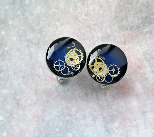 Manžetové knoflíčky /darkblue/ — foto 1