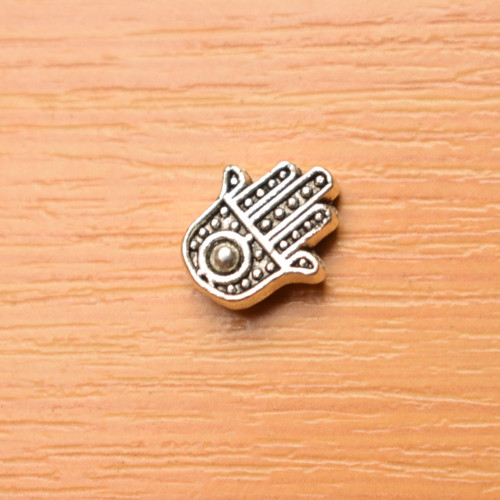 Ruka hamsa - starostříbro - 12x10mm