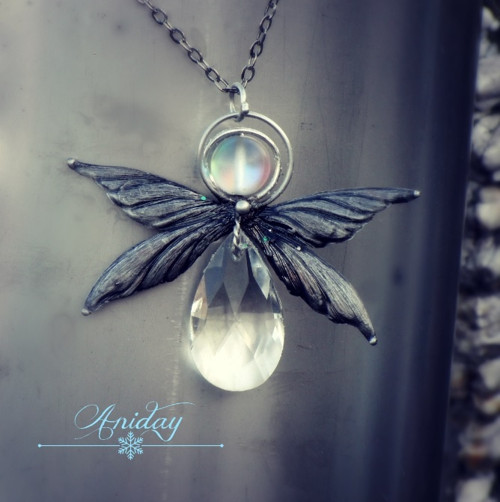 ... anděl v mých dlaních - talisman - opalit ... — foto 1