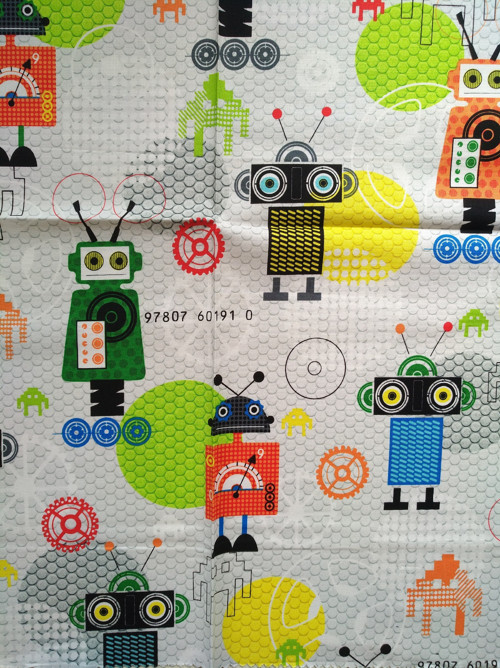 Látka IBot, Roboti, 55*55 cm — foto 1