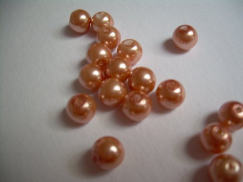 Voskované perly Ø 6mm - 40 ks — foto 1