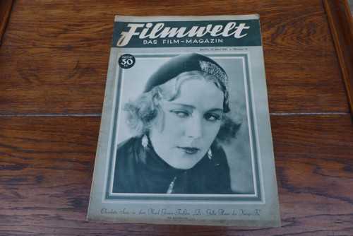 Filmwelt...filmový a foto magazín, 12/1931