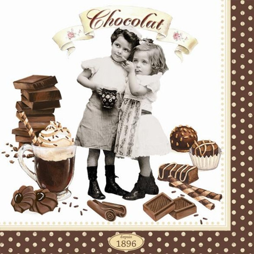 Ubrousek Chocolat Retro — foto 1
