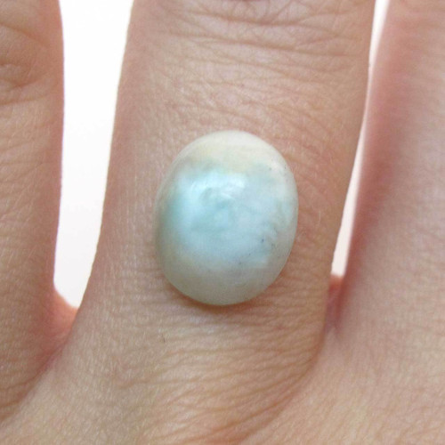 Kabošon larimar ovál 11,3mm — foto 1