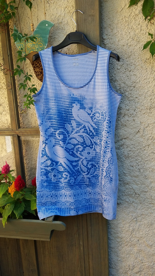 Cibulákové dlouhé tílko, M/L — foto 1