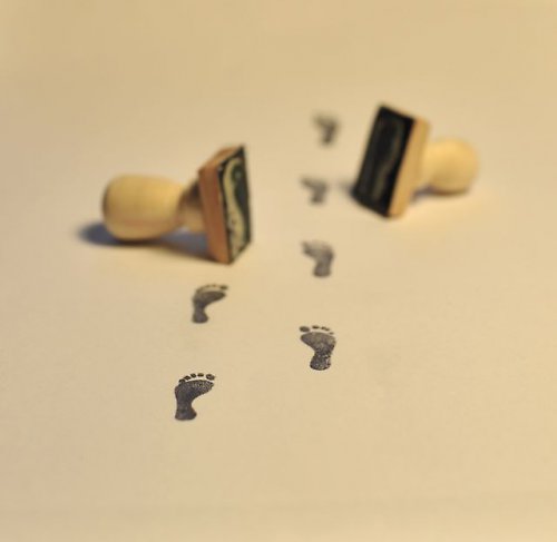 Footprint stamp — foto 1