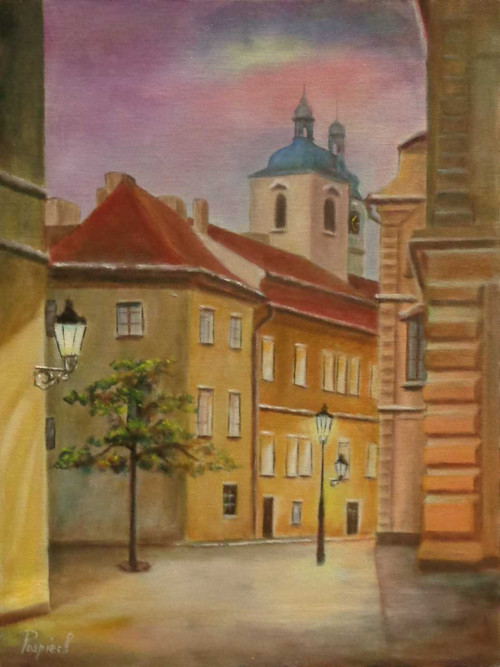 PRAHA: Pohled do Týnské uličky — foto 1