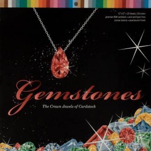 Sada čtvrtek GEMSTONES 20 ks 8"x 8" — foto 1