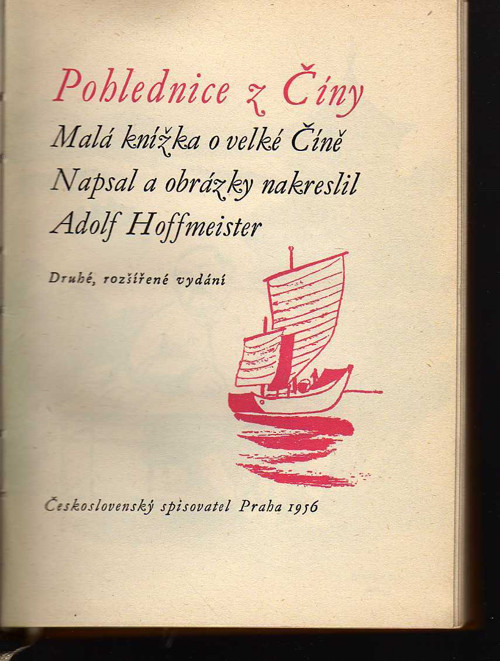 Pohlednice z Číny Adolf Hoffmeister